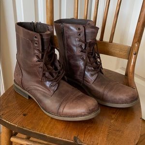 Steve Madden Troopah-C Cap Toe Boot